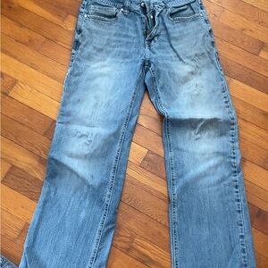 Men's Blue Straight Jeans